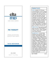 Load image into Gallery viewer, Elta MD PM Therapy Facial Moisturizer