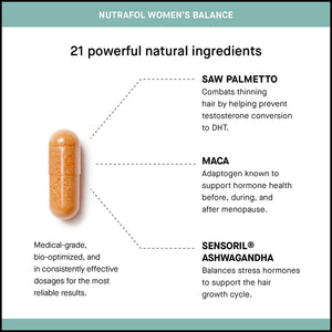 Nutrafol Women’s Balance (3 Pack/3 Month Supply)
