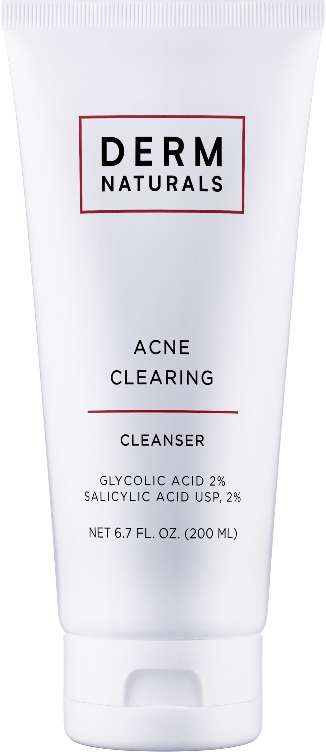 Derm Naturals Acne Clearing Cleanser with Gly/Sal 2/2